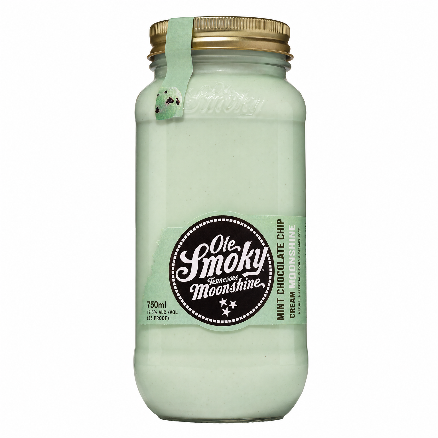 Ole Smoky Mint Chocolate Chip Cream Moonshine 750ml