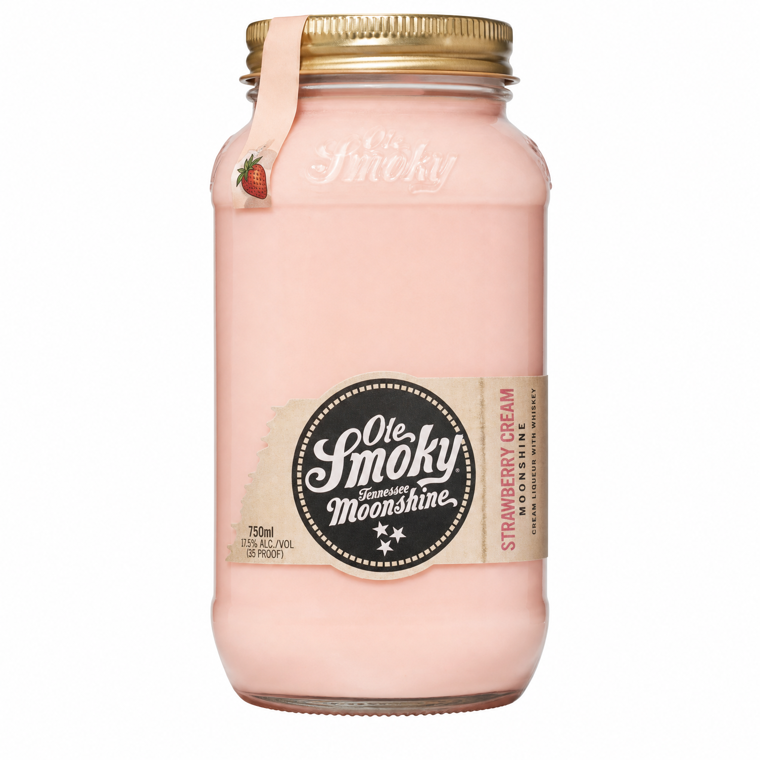 Ole Smoky Strawberry Cream Moonshine 750ml