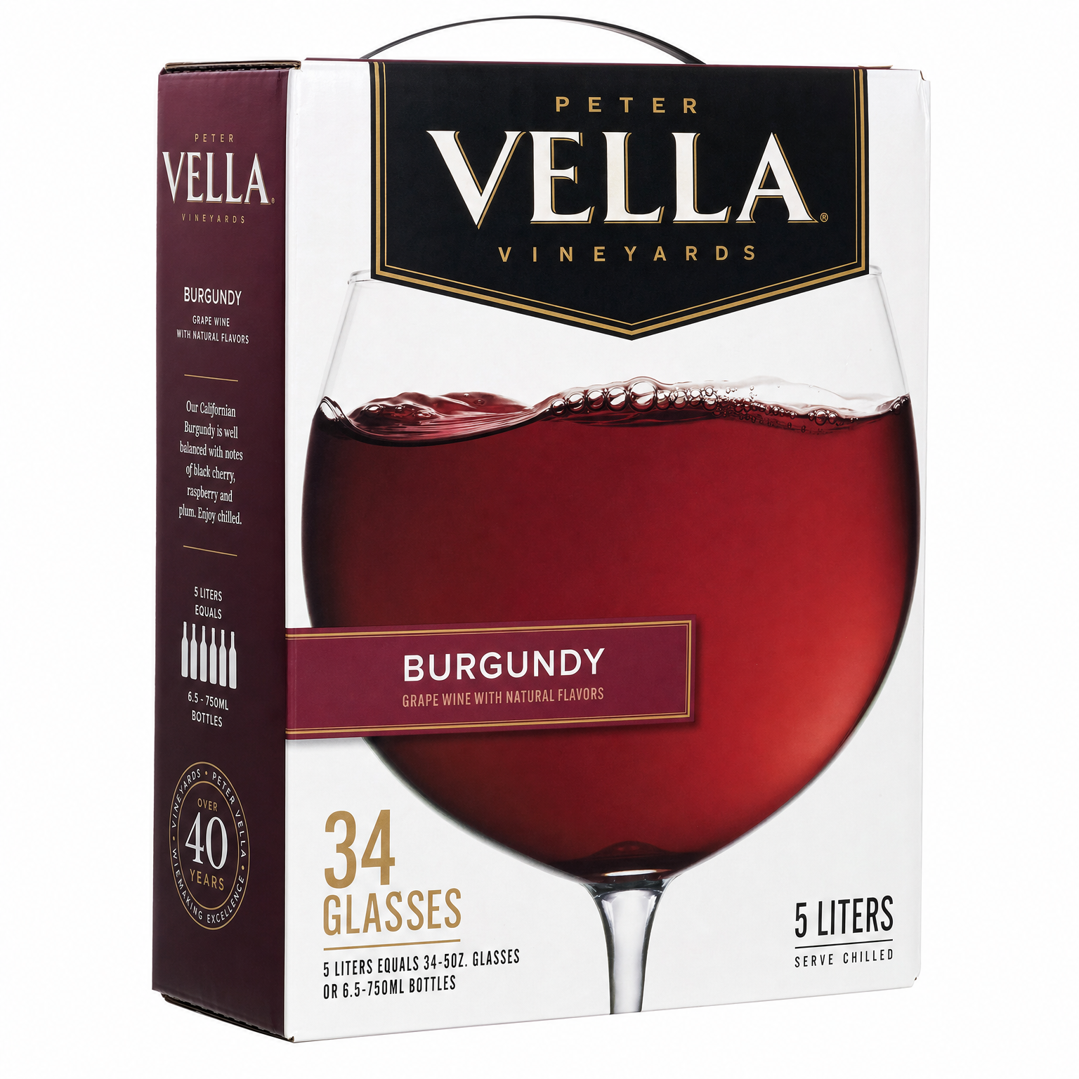 Peter Vella Burgundy 5L