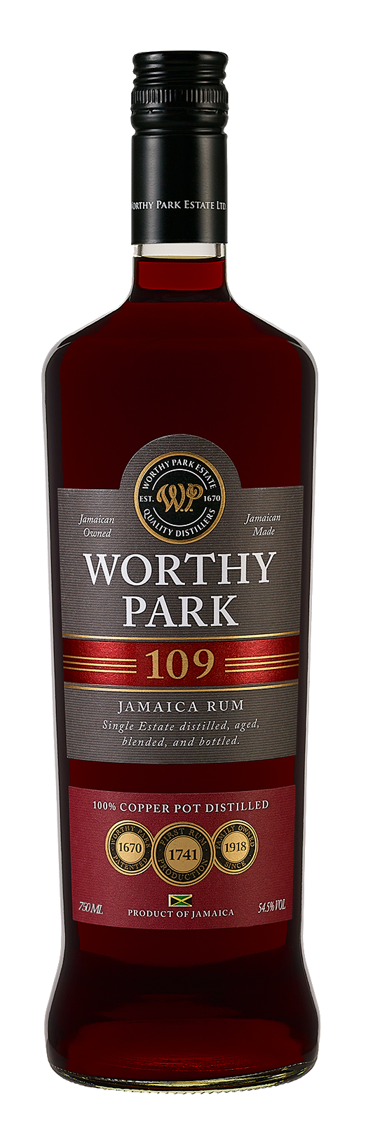 Worthy Park 109 Proof Dark Rum 750ml