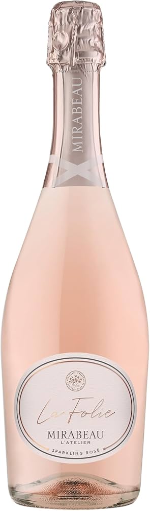 Mirabeau La Folie Sparkling Rosé 750ml