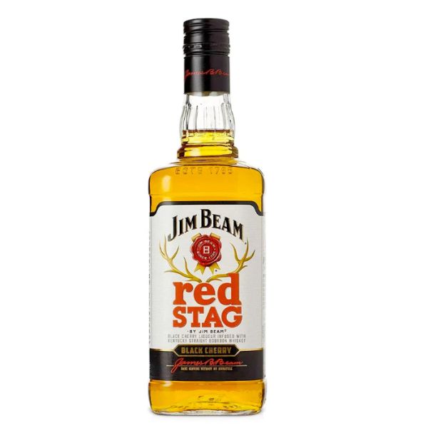 Jim Beam Red Stag Black Cherry Bourbon Whiskey 1L