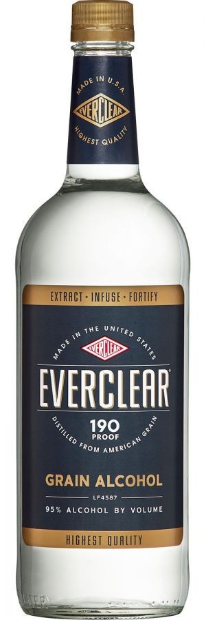 Everclear Grain Alcohol 1L