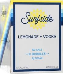Surfside Lemonade & Vodka 4pk 355ml