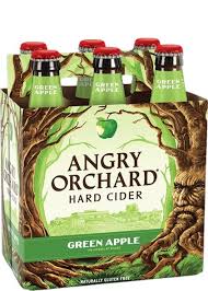 Angry Orchard Green Apple Hard Cider 355ml 6 Pack