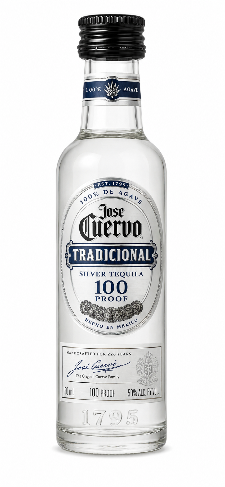 Jose Cuervo Tradicional Silver 100 Proof Tequila 50ml