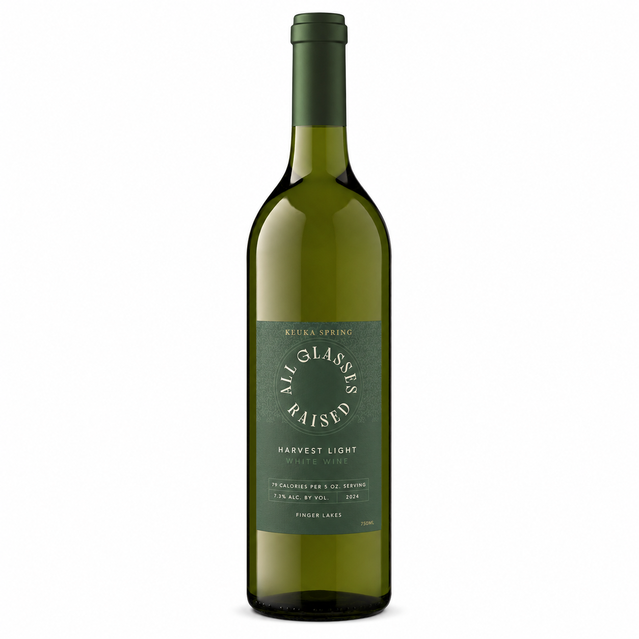 Keuka Spring All Glasses Raised Harvest Light White 750ml
