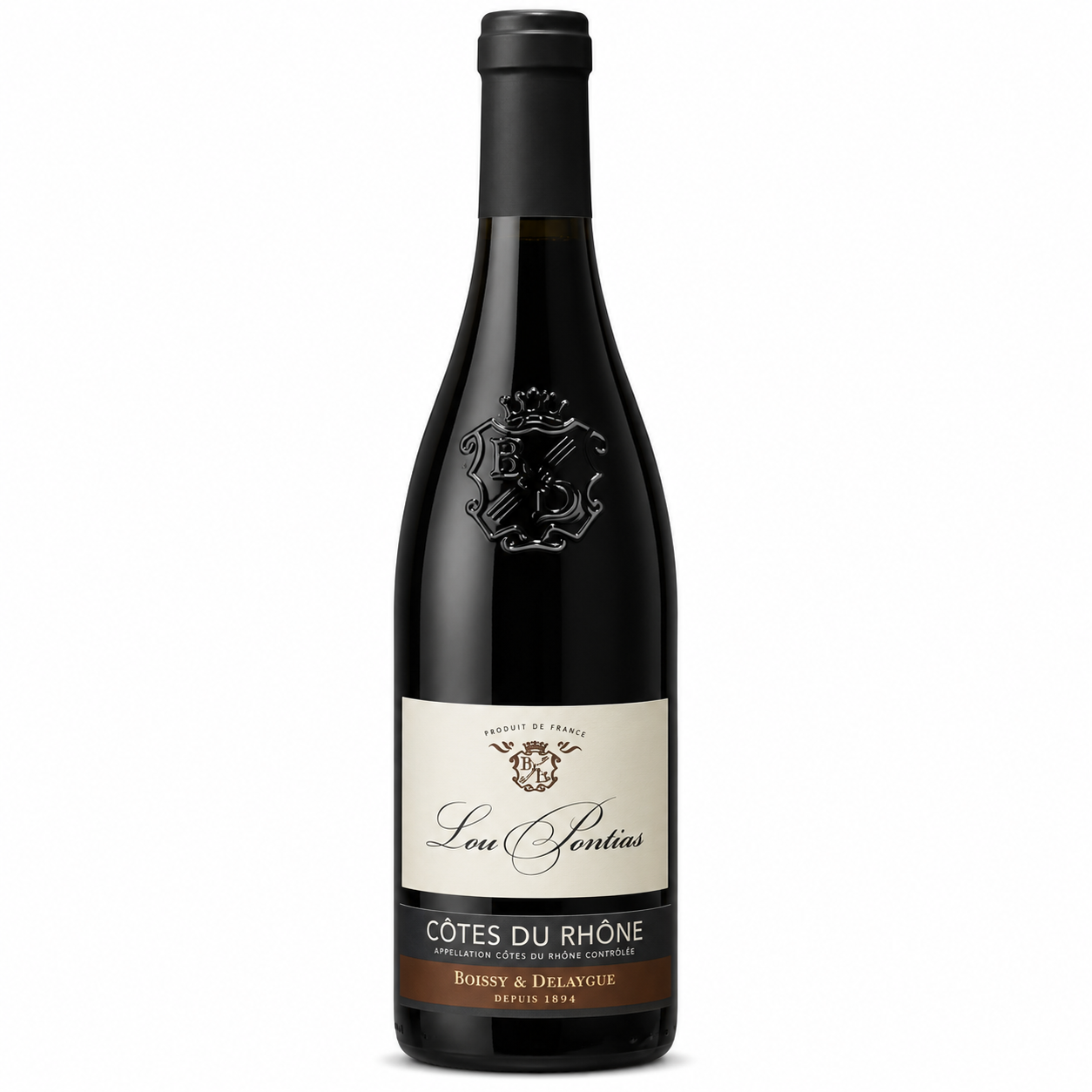 Boissy & Delaygue Lou Pontias Côtes du Rhône Red 750ml
