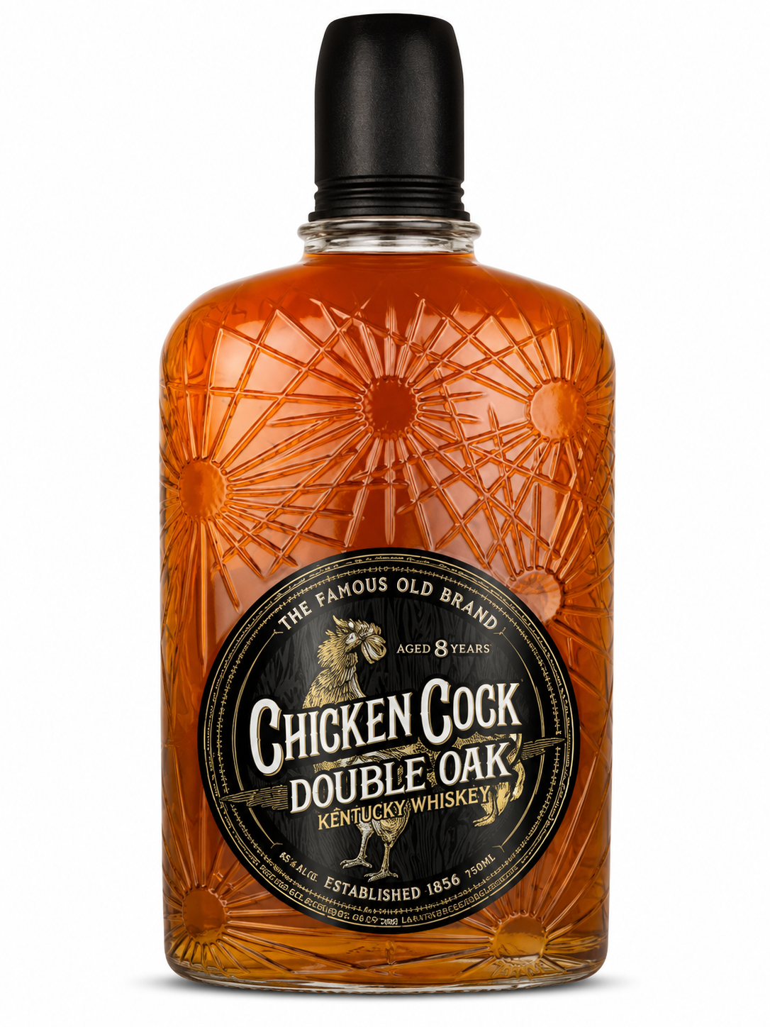 Chicken Cock Double Oak Bourbon 750ml