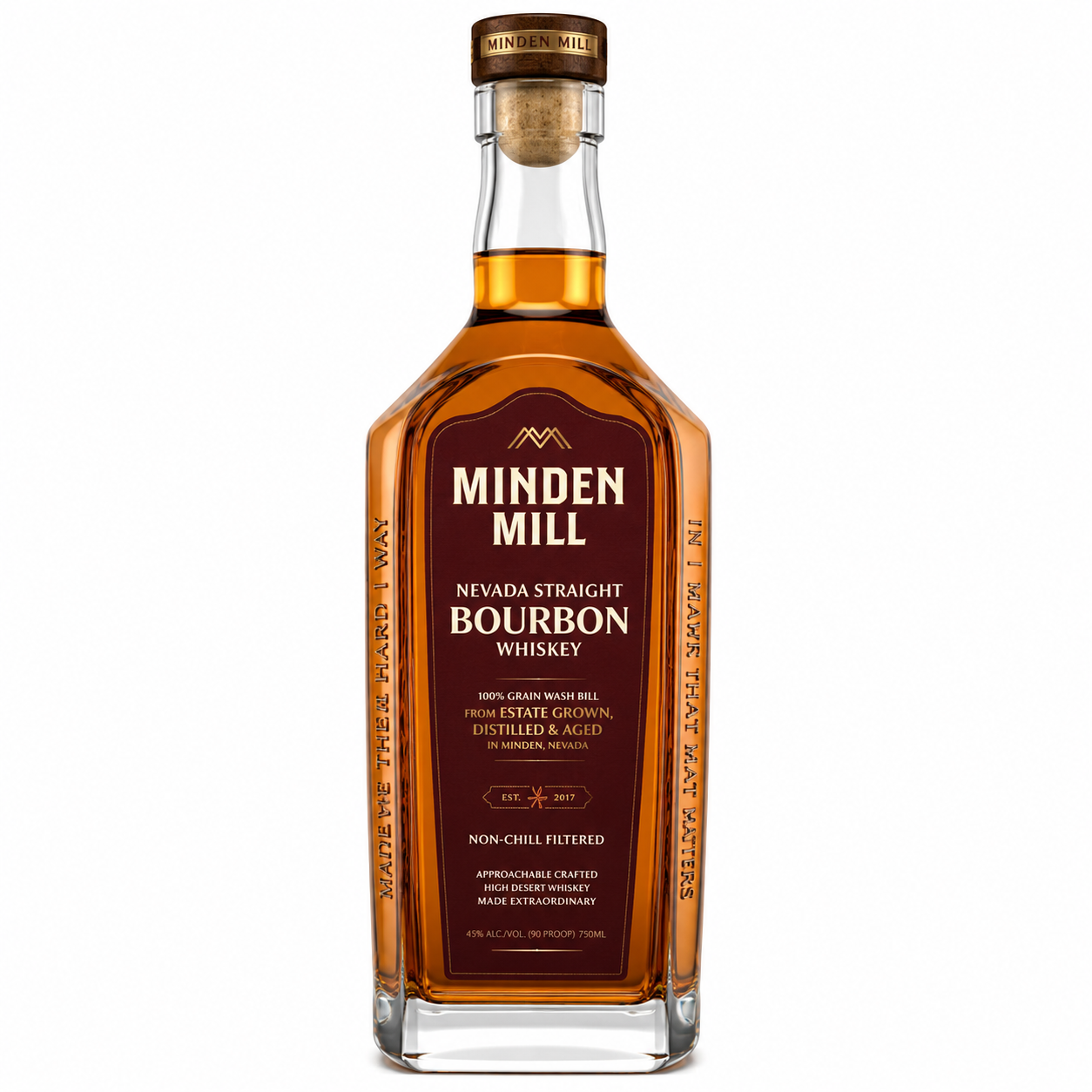 Minden Mill Straight Bourbon Whiskey 750ml