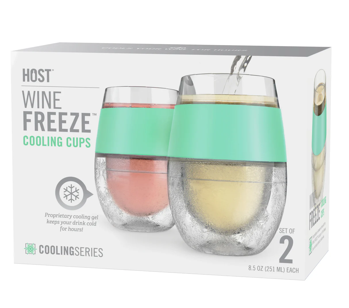 Freeze Cups, 2-Pack - Mint