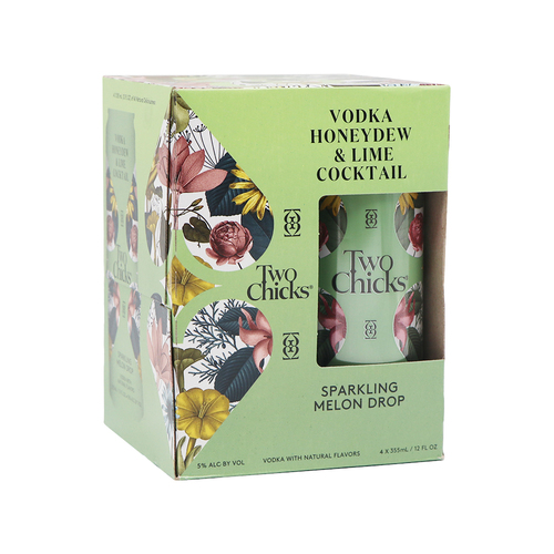 Two Chicks Melon Drop 4pk 355ml