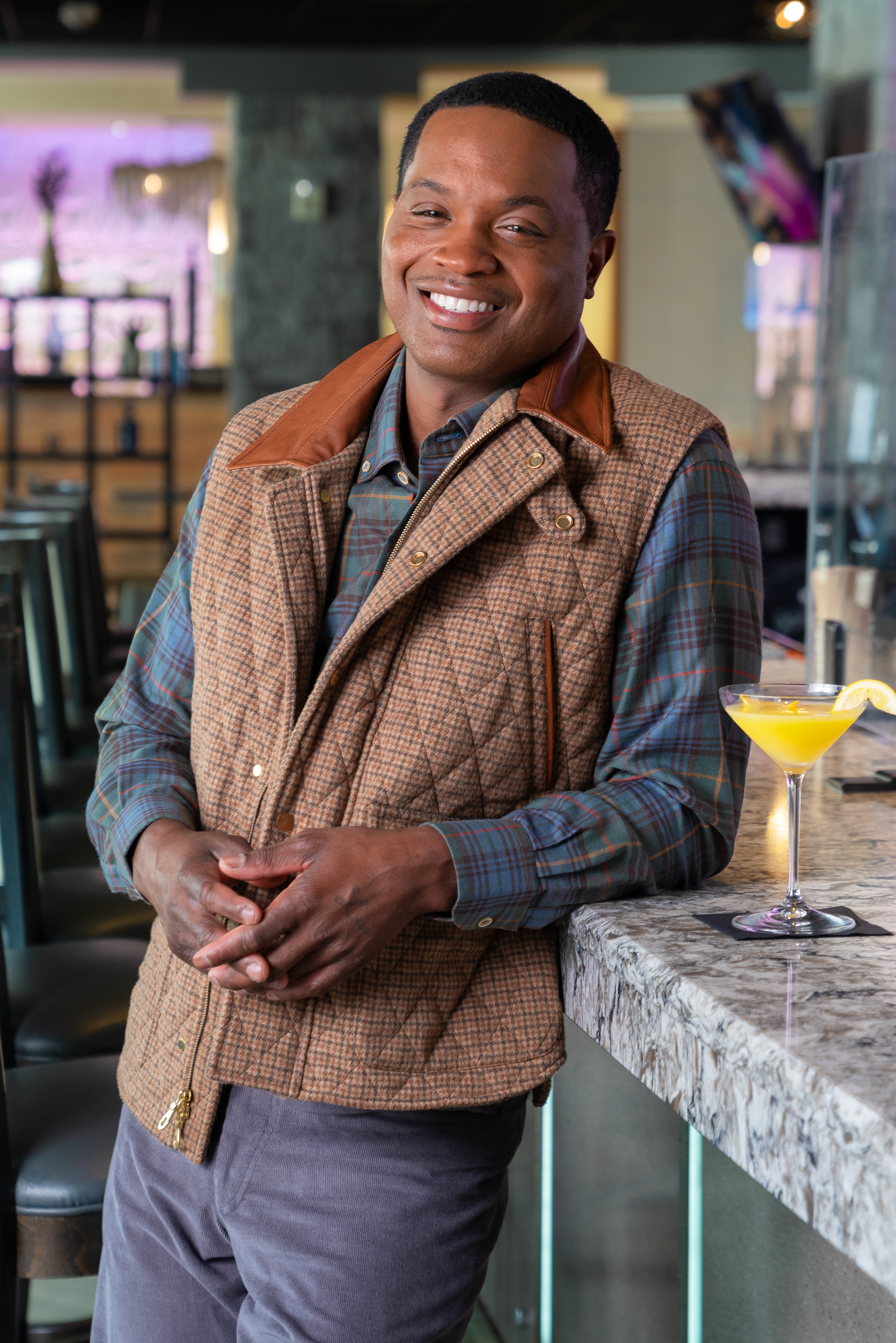 The Saddle Brown Quilted Vest