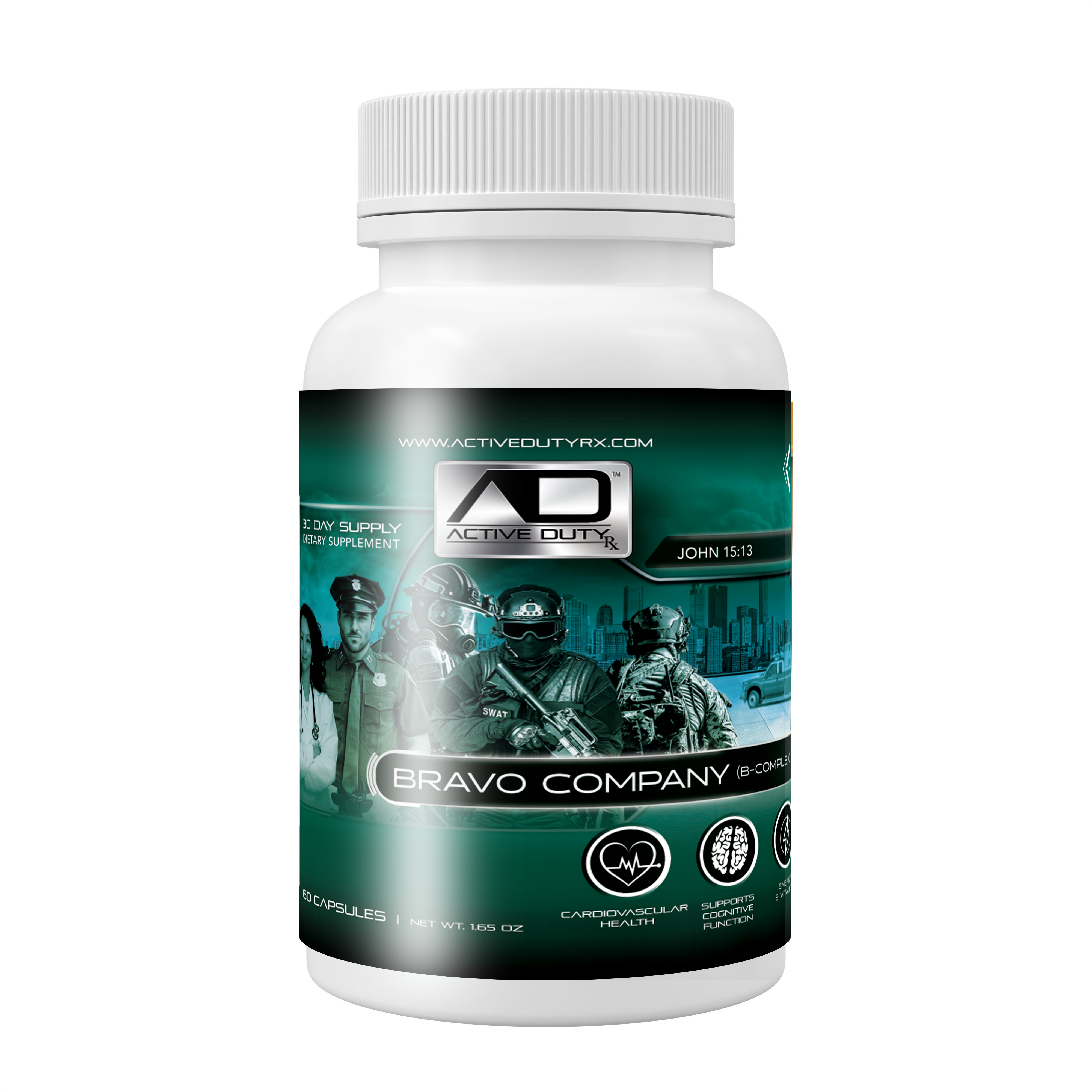 ADRX™  Bravo Company (B-Complex) | 30 Day Supply