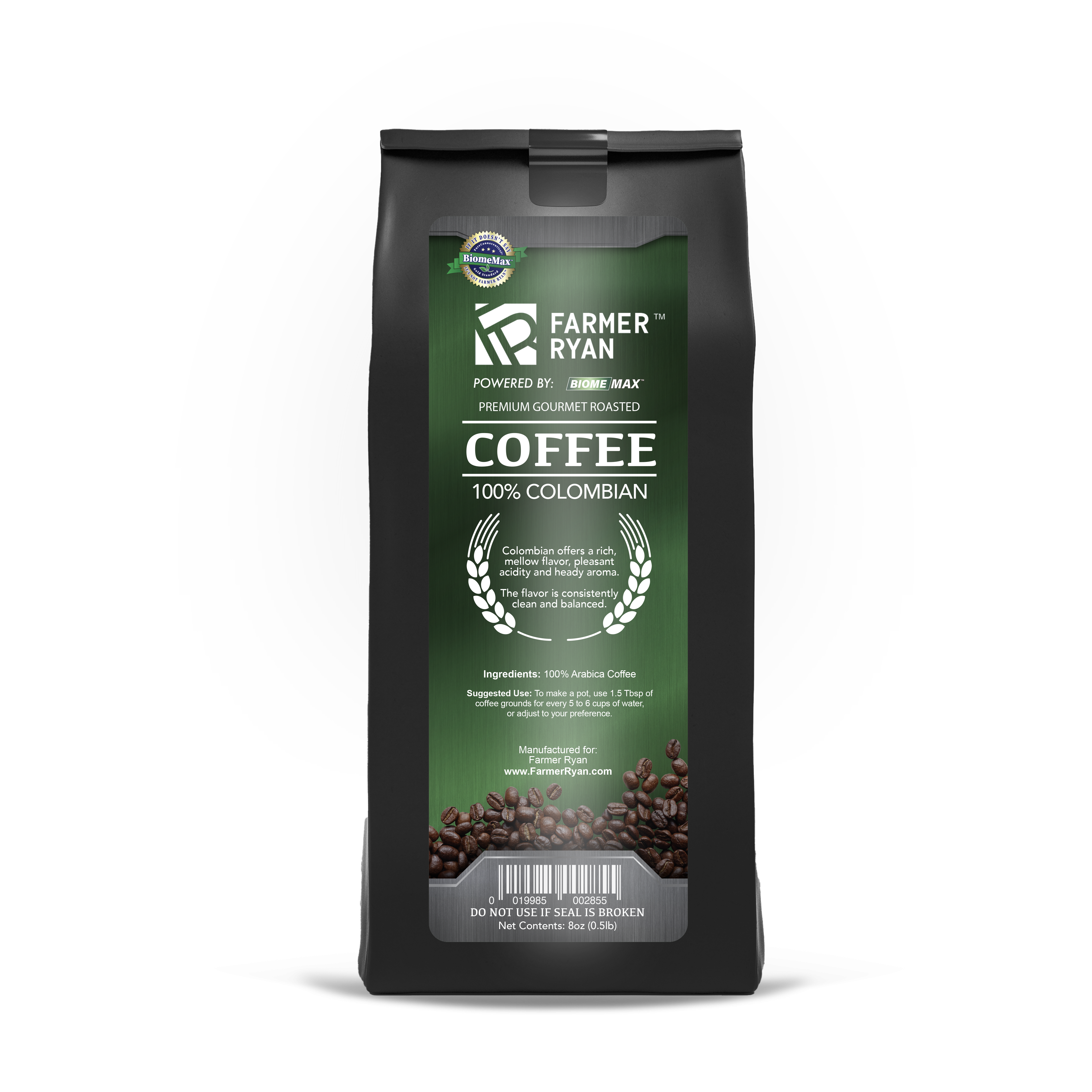 Farmer Ryan™ 100% Colombian Coffee