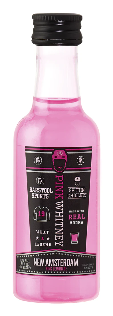 New Amsterdam Pink Whitney Vodka 10 X 50ml