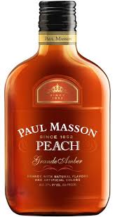 Paul Masson Grande Amber Peach Brandy 375ml