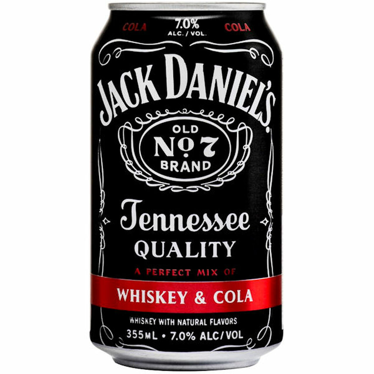 Jack Daniel's Whiskey & Cola 4pk 355ml