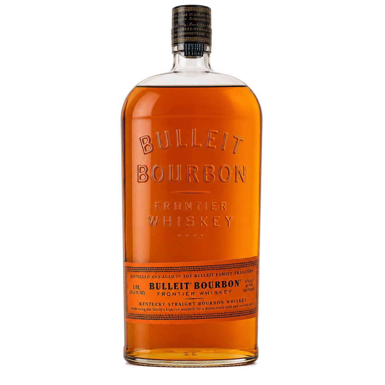 Bulleit Bourbon Frontier Whiskey 1L
