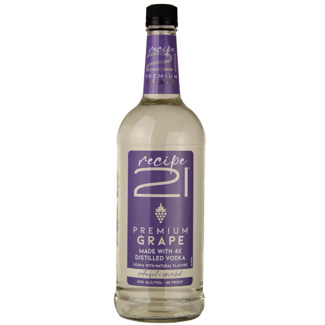 Recipe 21 Grape Vodka 1L