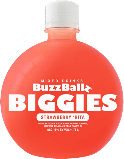 Buzzballz Biggies Strawberry 'Rita 1.75L