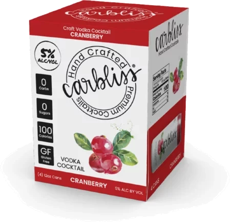 Carbliss Cranberry 4Pk-12oz