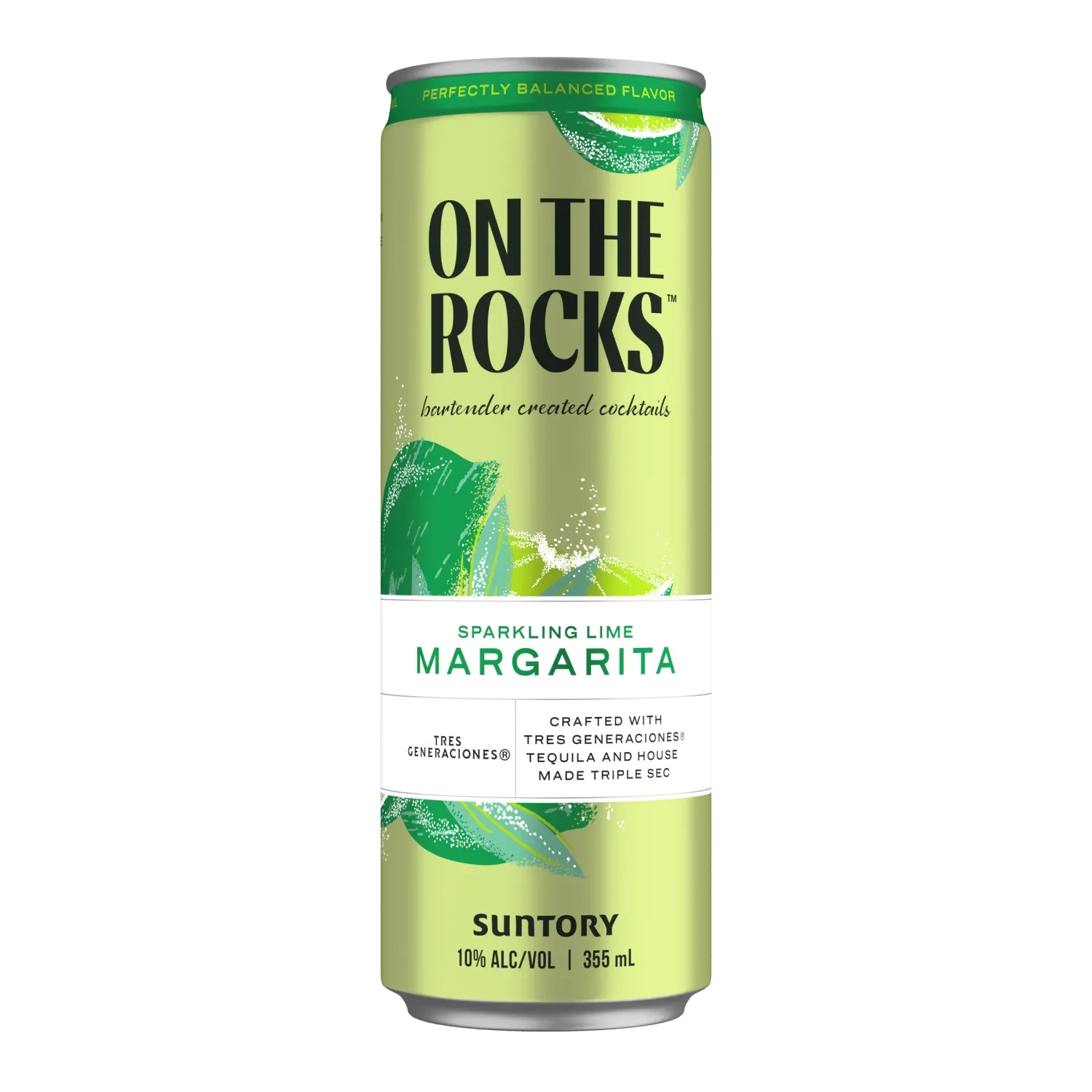 On The Rocks 4Pk Lime Marg
