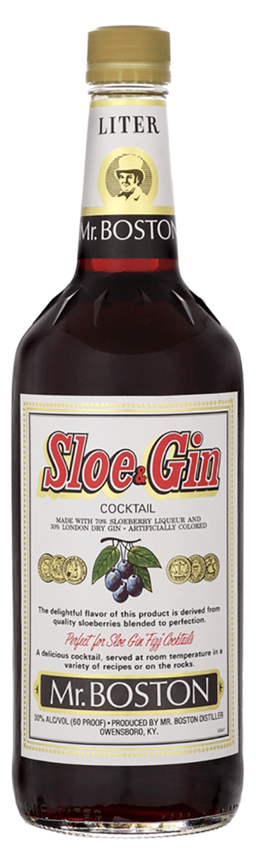 MR BOSTON SLOE GIN 1L