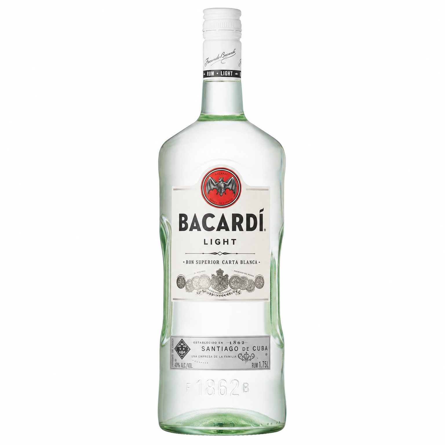 Bacardi Light Rum 1.75L
