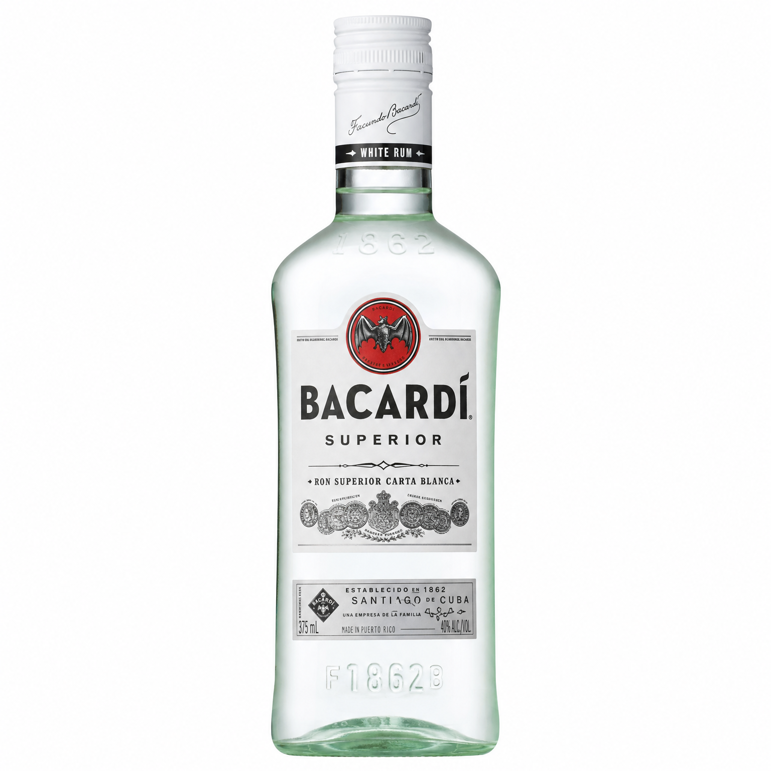 Bacardí Superior White Rum 375ml