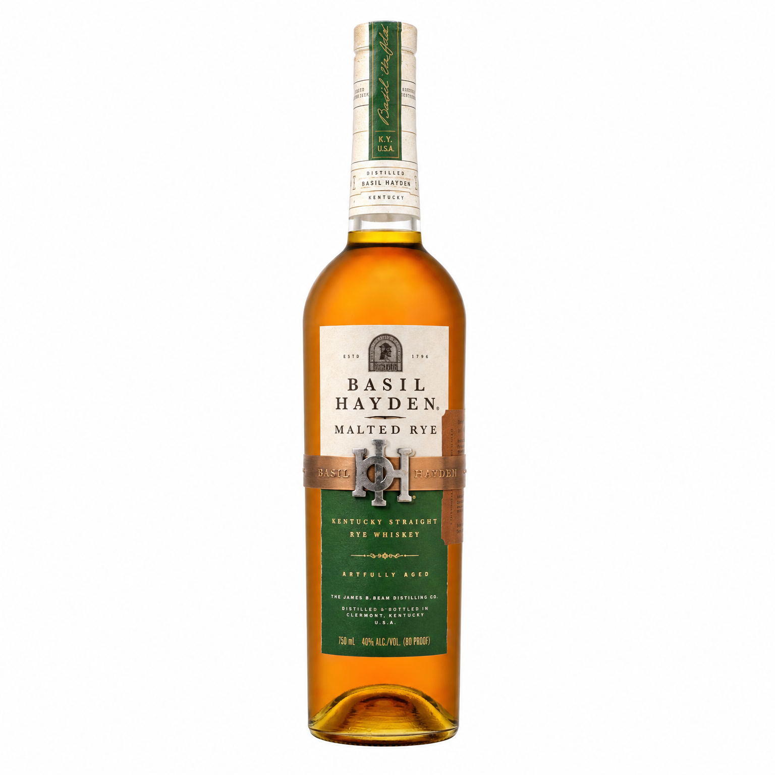 Basil Hayden Malted Rye Whiskey 750ml