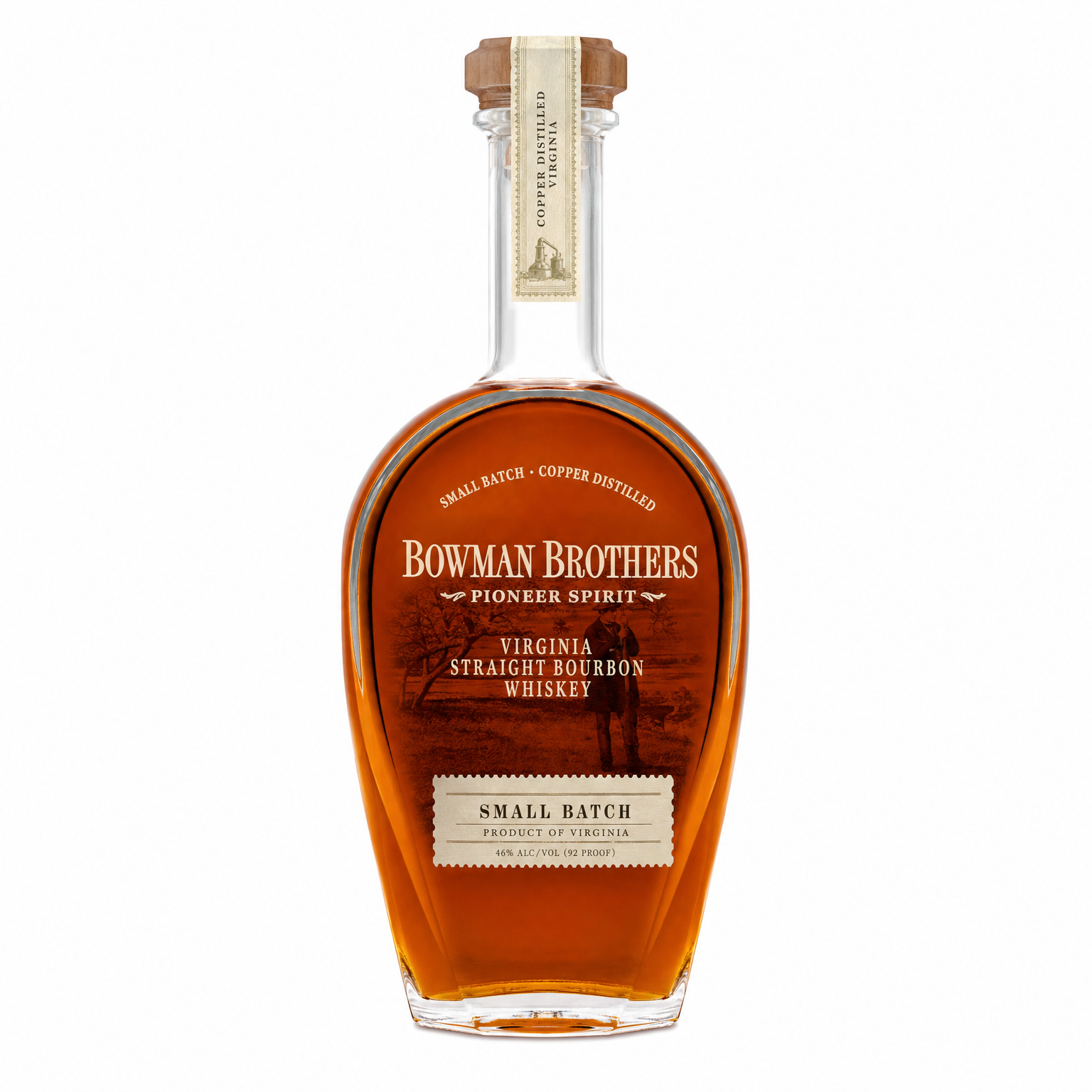 Bowman Brothers Small Batch Virginia Straight Bourbon Whiskey 750ml