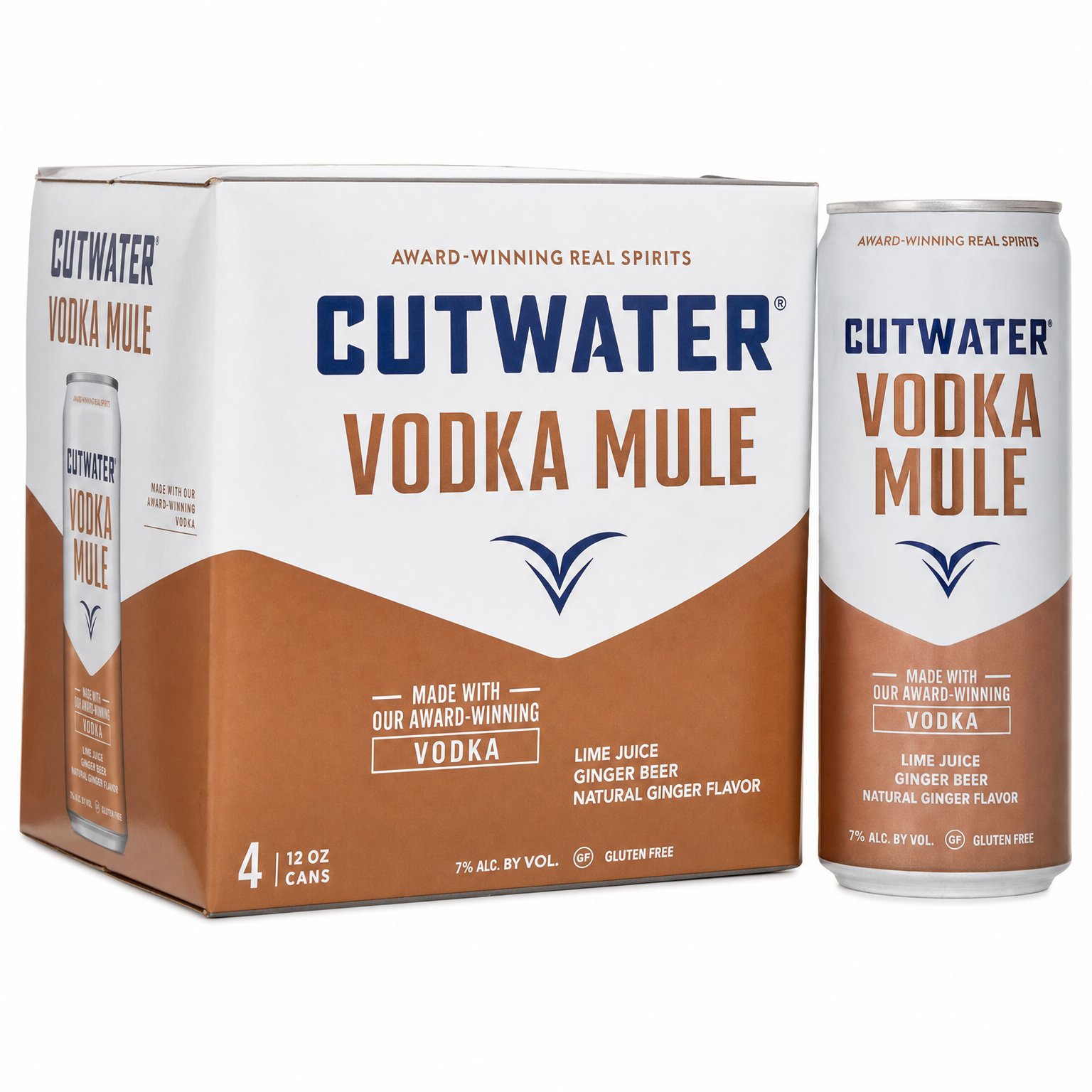 Cutwater Vodka Mule 4pk 12oz Cans