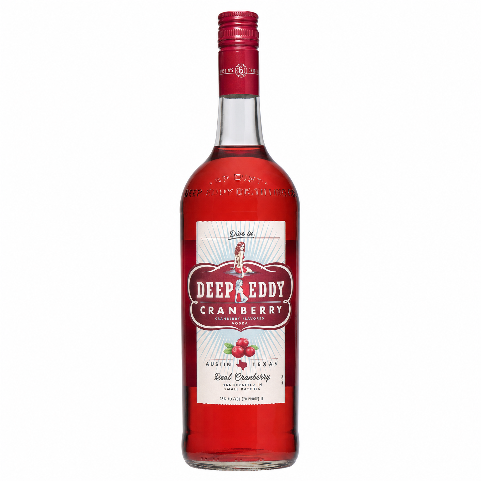 Deep Eddy Cranberry Vodka 1L
