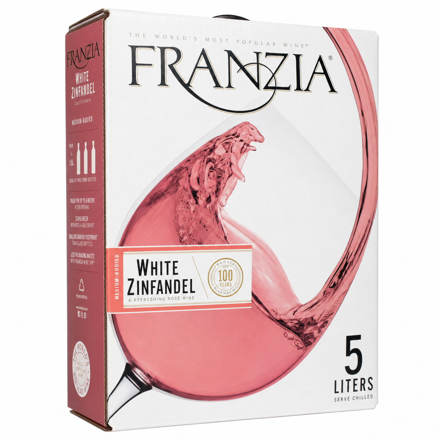 Franzia White Zinfandel Box 5L