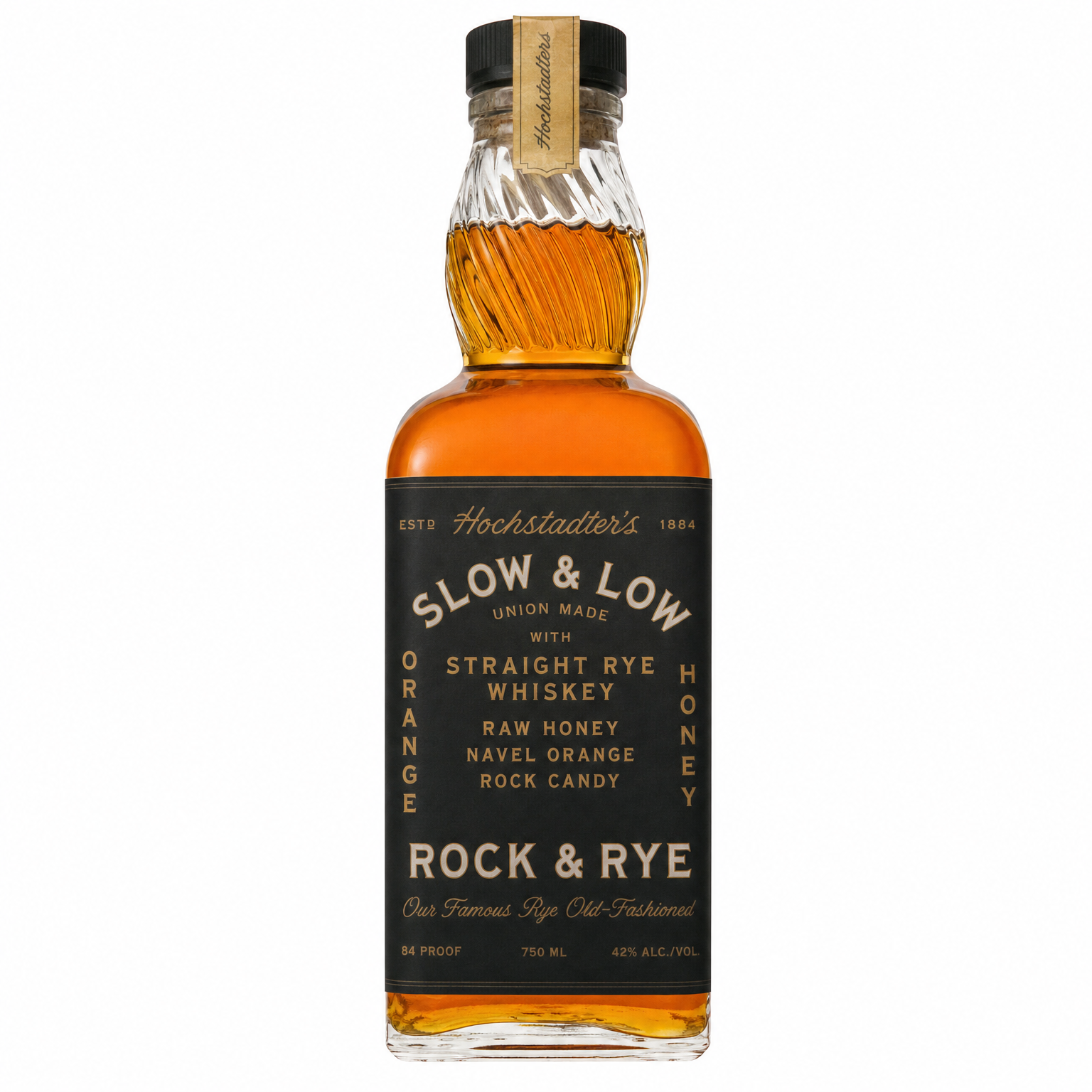 Hochstadter's Slow & Low Rock & Rye 750ml