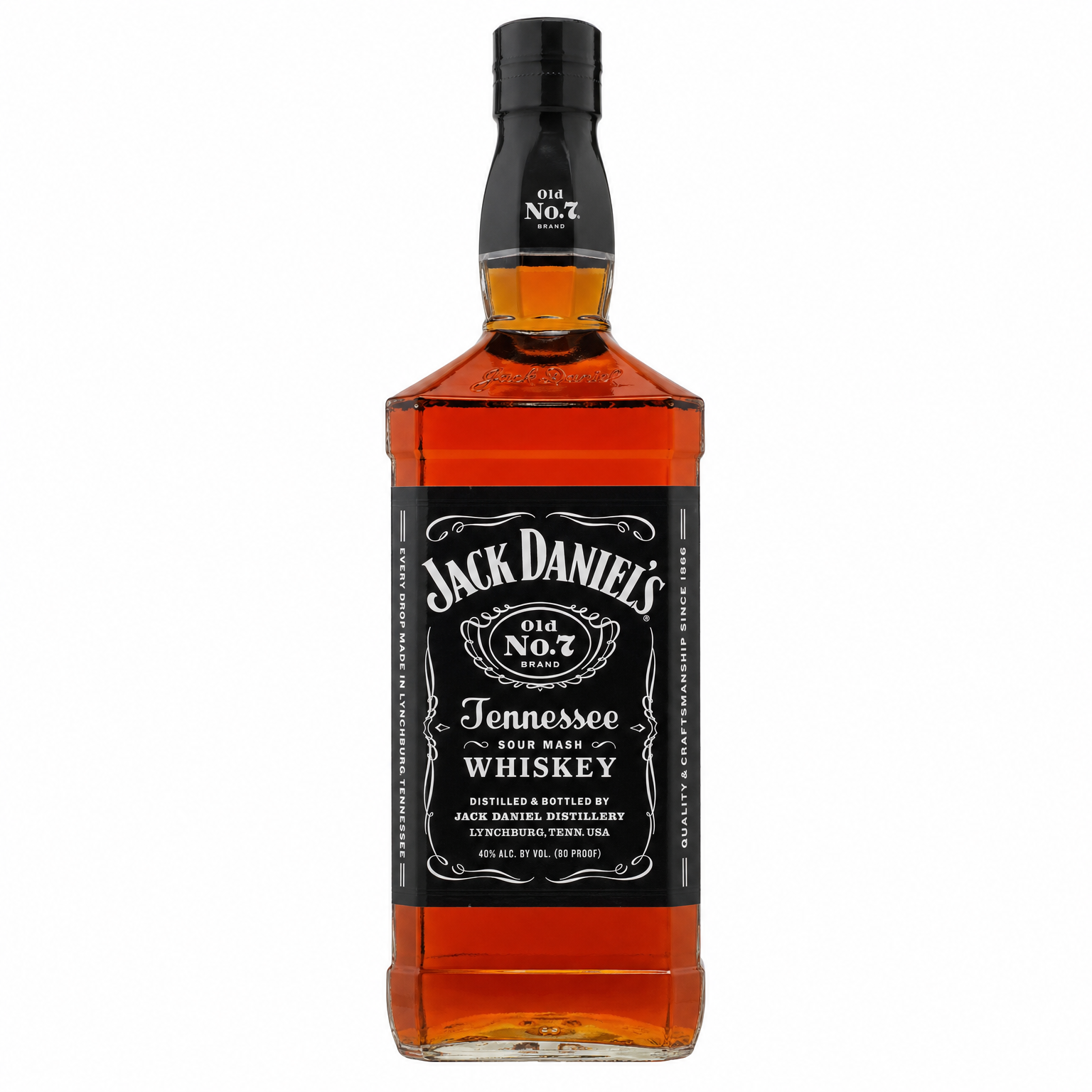Jack Daniel's Old No. 7 Black Label Tennessee Whiskey 1.75L
