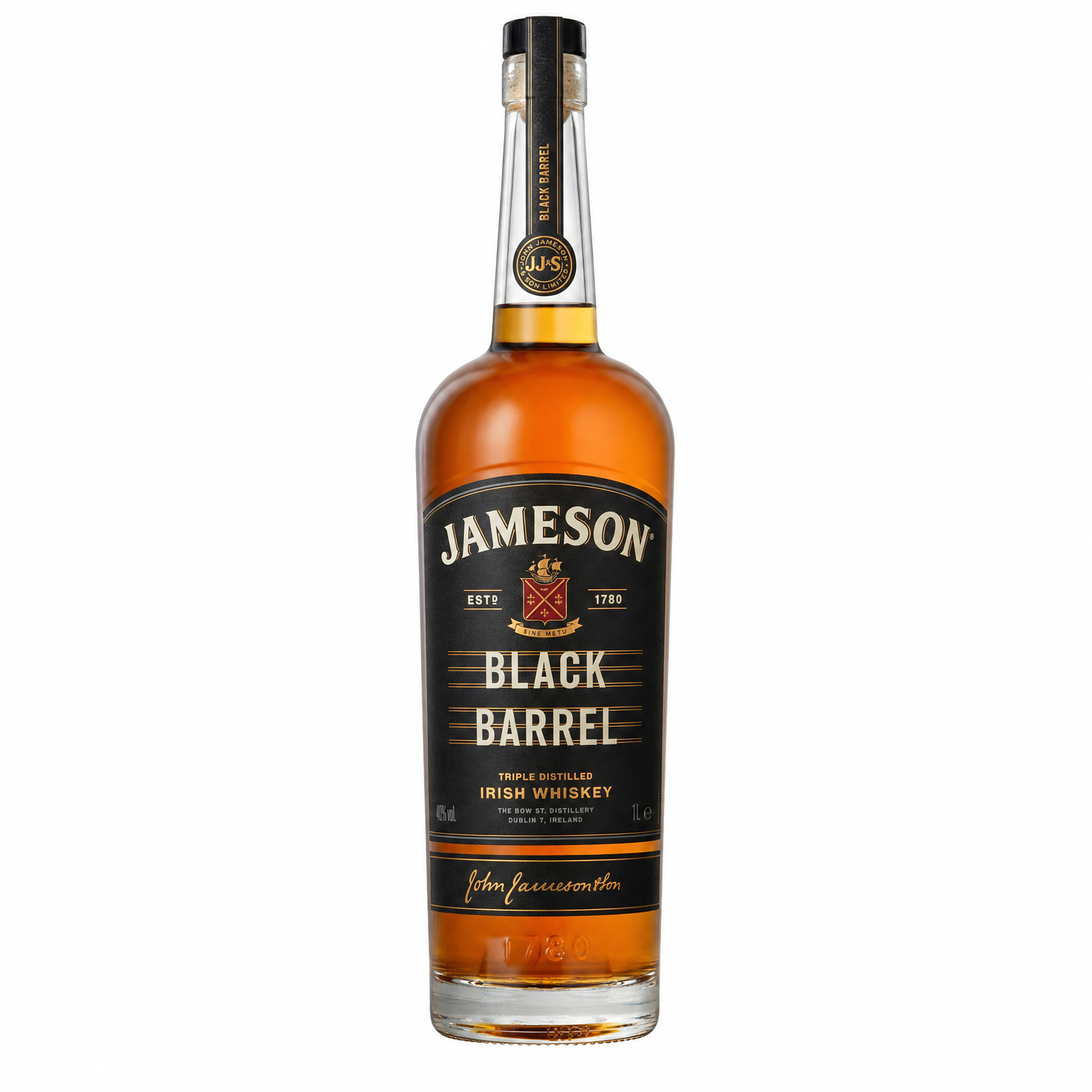Jameson Black Barrel Irish Whiskey 1L