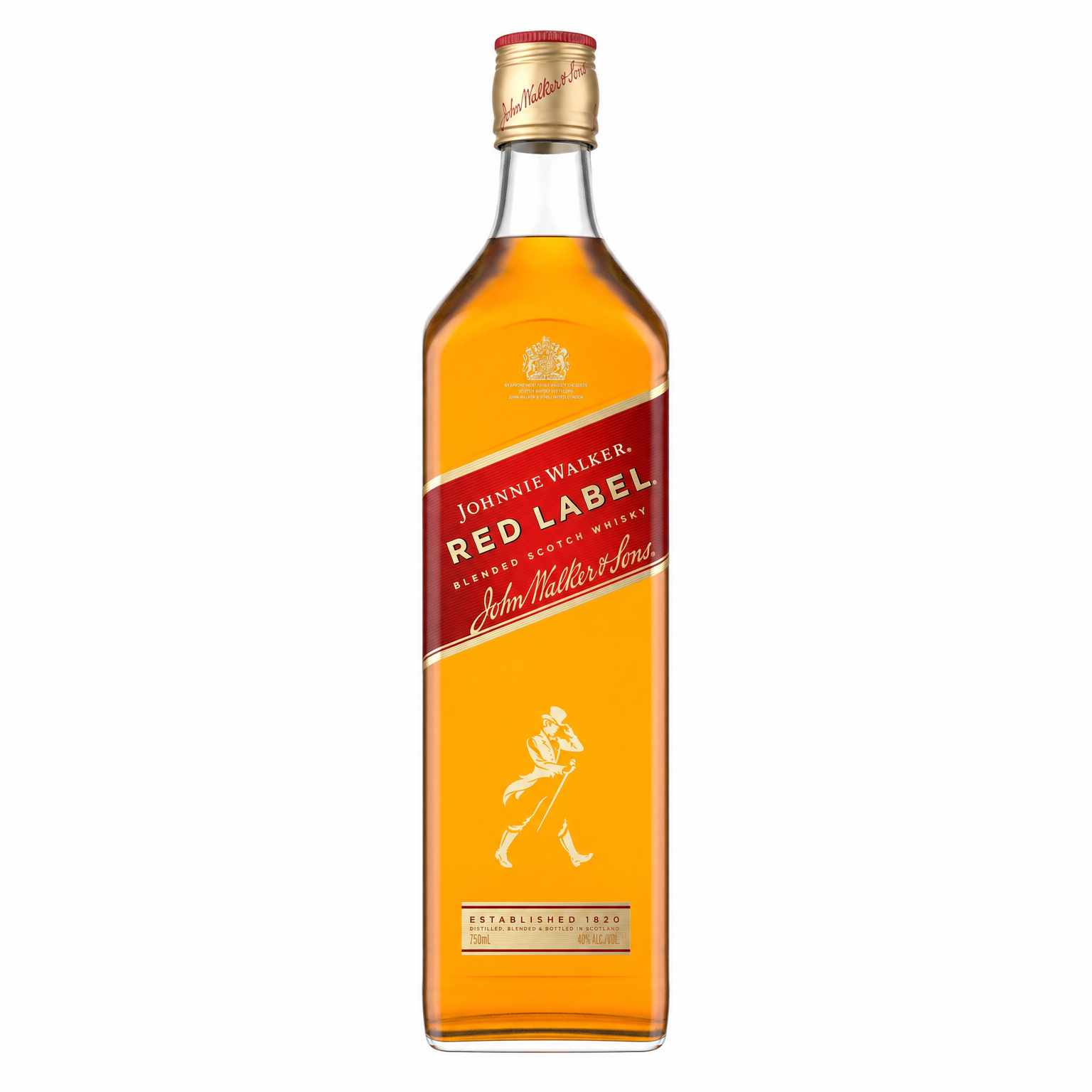 Johnnie Walker Red Label Blended Scotch Whisky 750ml
