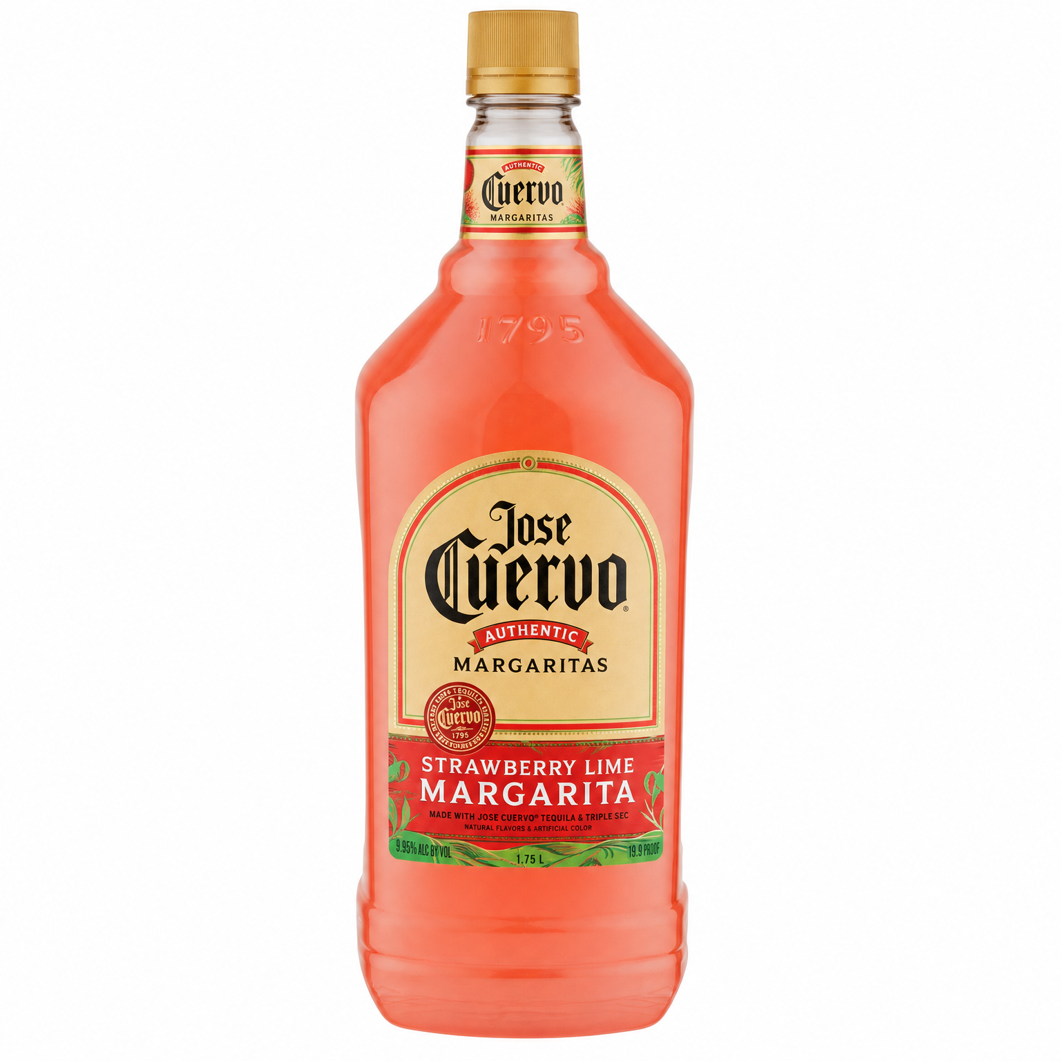 Jose Cuervo Authentic Strawberry Lime Margarita 1.75L