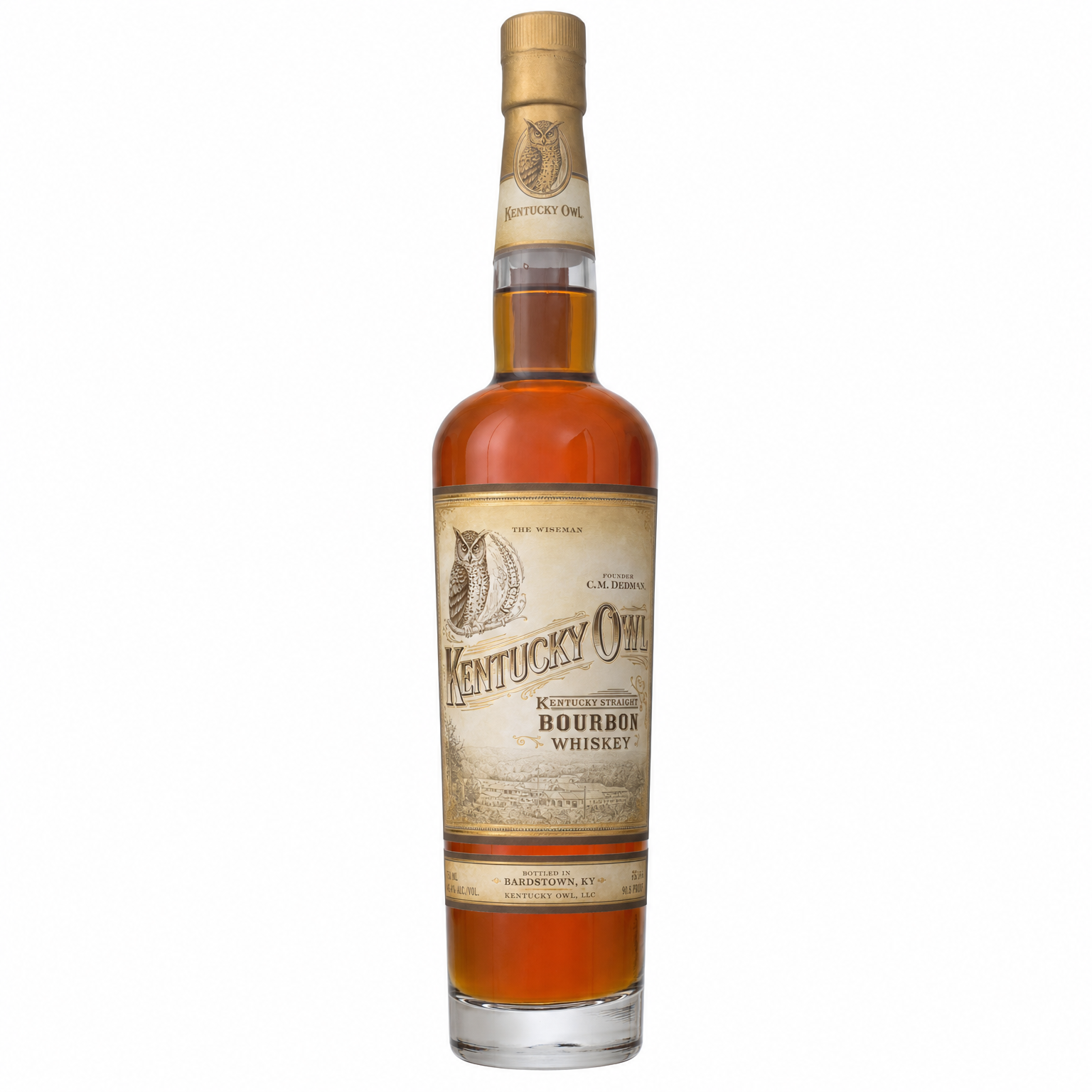 Kentucky Owl The Wiseman Kentucky Straight Bourbon Whiskey 750ml