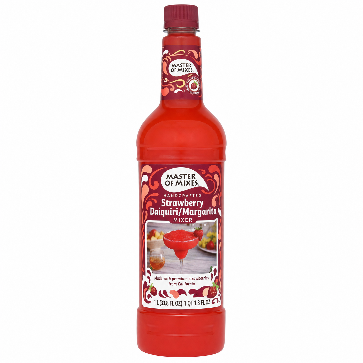 Master of Mixes Strawberry Daiquiri/Margarita Mixer 1L