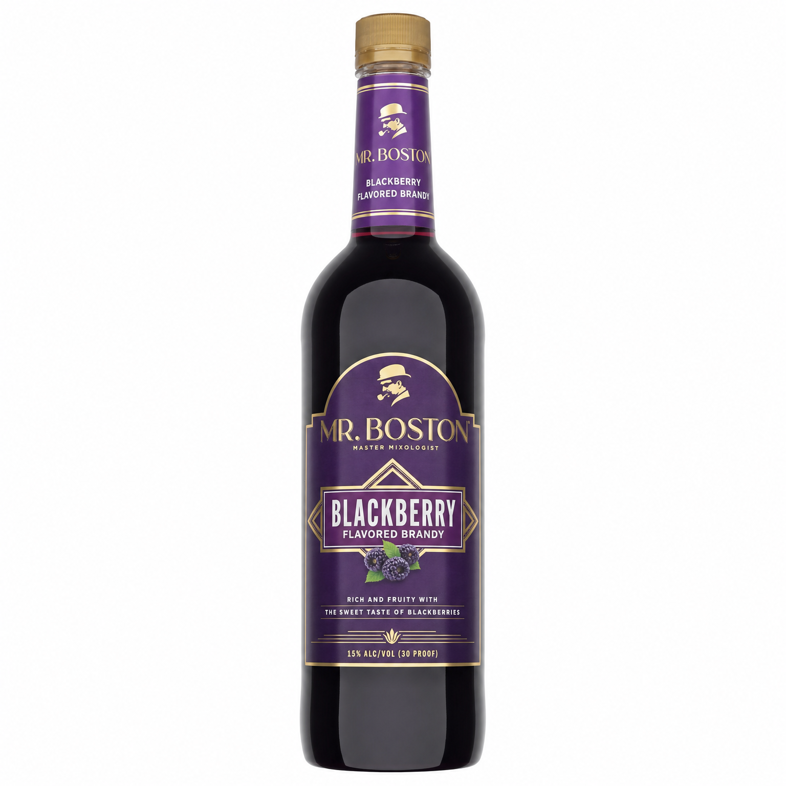 Mr. Boston Blackberry Flavored Brandy 1L