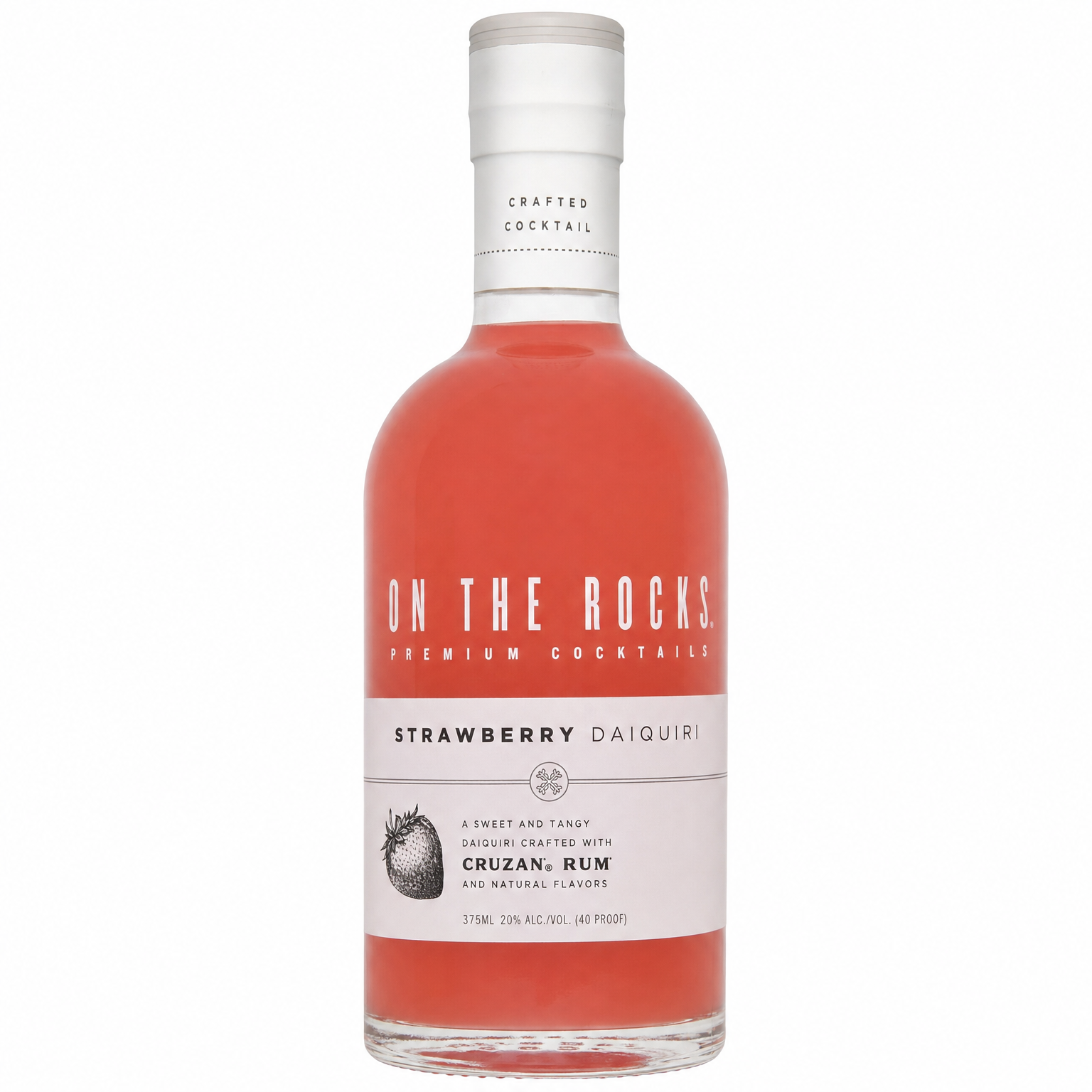 On The Rocks Strawberry Daiquiri 375ml