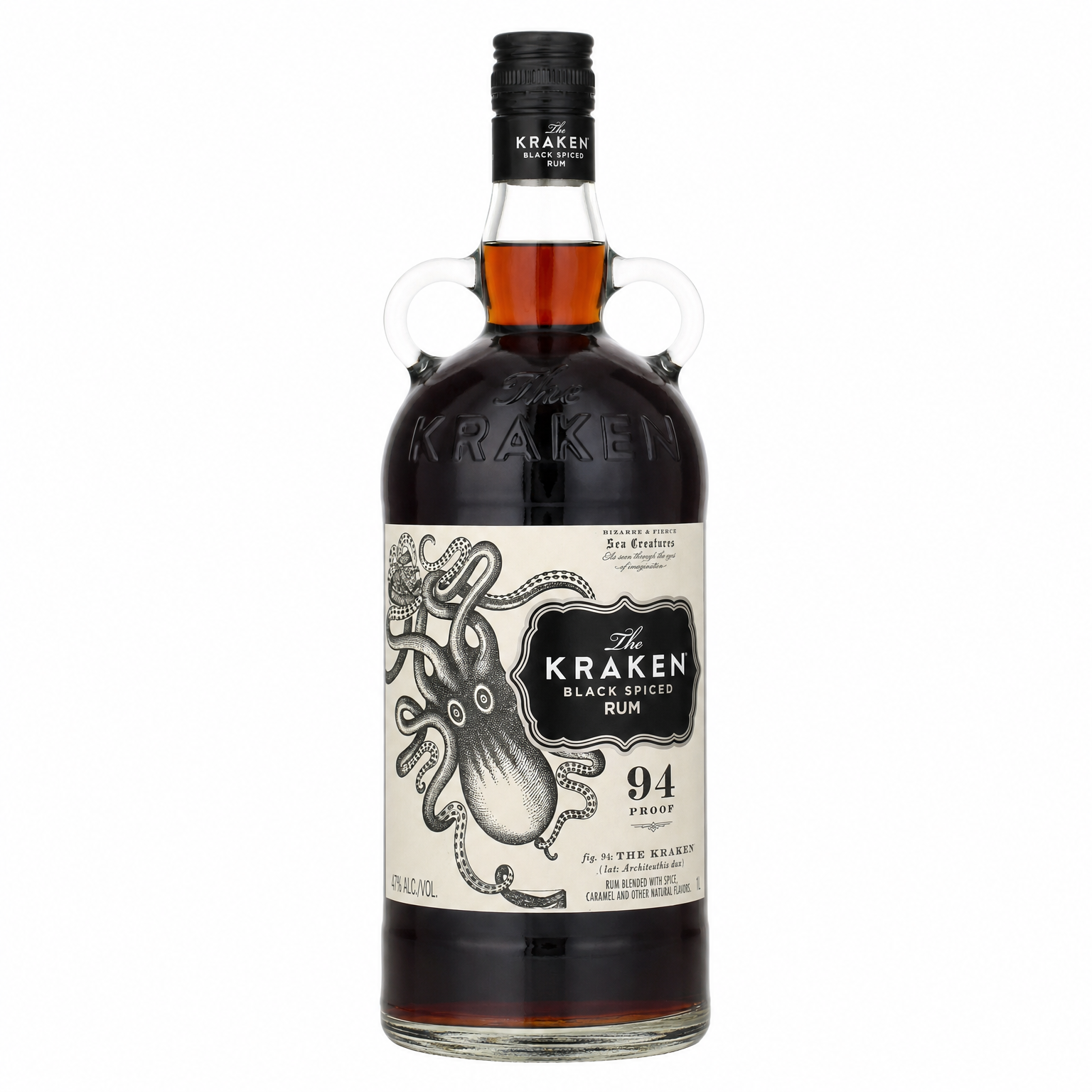 The Kraken Black Spiced Rum 94 Proof 1L