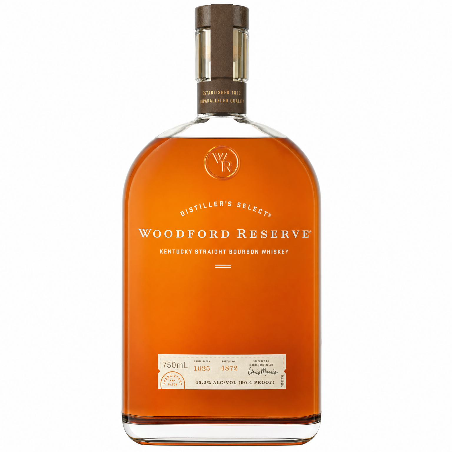 Woodford Reserve Kentucky Straight Bourbon Whiskey 750ml