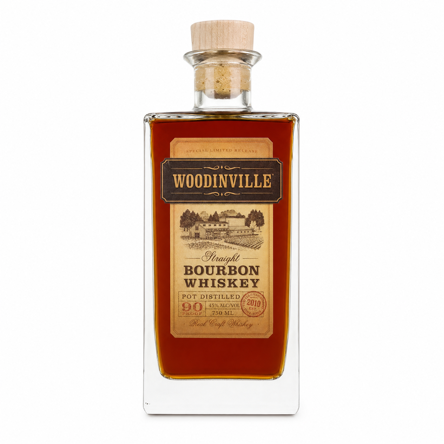 Woodinville Straight Bourbon Whiskey 750ml