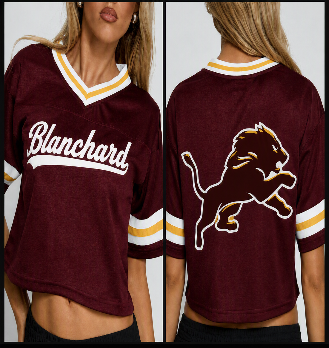 Women's Crop Fan Jersey 