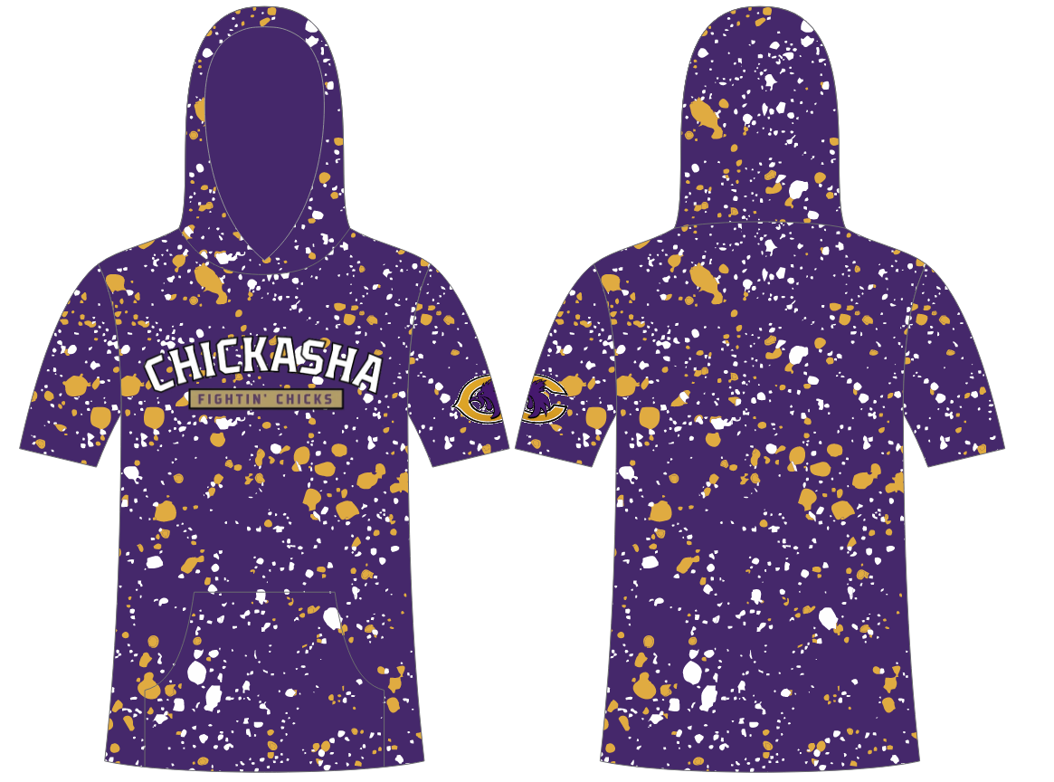 Purple Splatter top