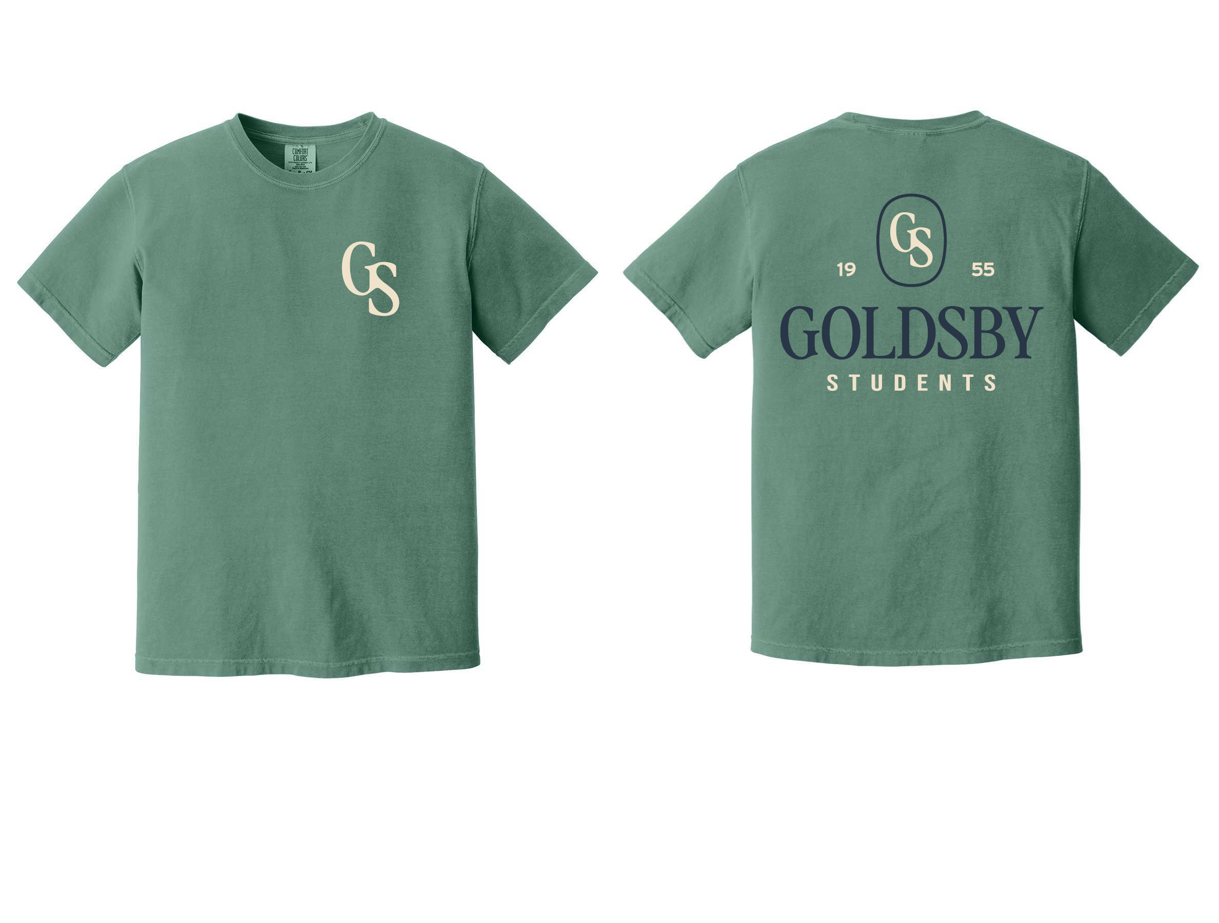GS Lt Green Comfort Color Tee